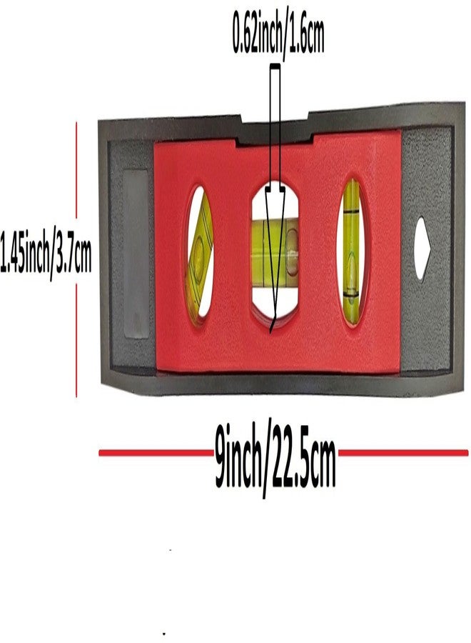 Dumdaar 9inch Magnetic Spirit level Magnetic Carpenter's Level - Image 2